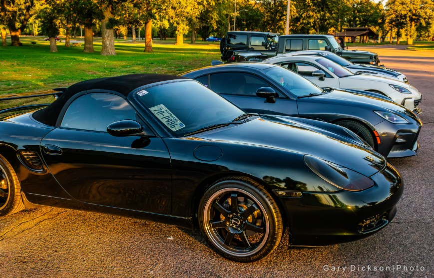 Cars and Coffee event brings expensive European sports car owners and wannabes together for BBQ and car talk