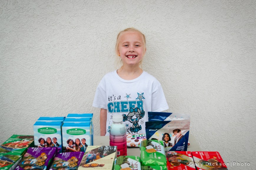 It’s Girl Scout Cookie time!